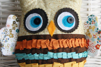 Owliver Plushie Pattern by Patti Milazzo