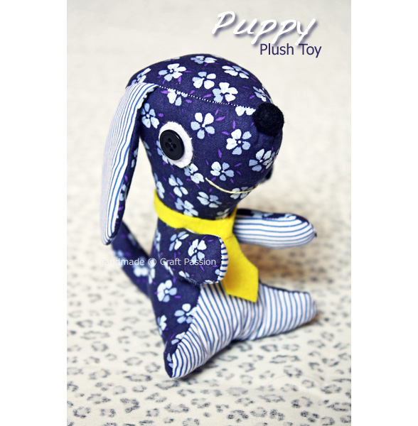 Puppy Plushie Pattern by Craft Passion