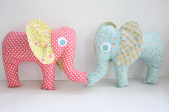 Elephant Plushie Pattern by Craftiness is not optional