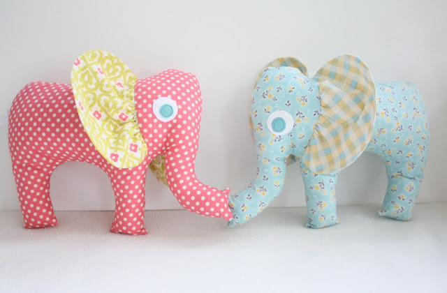 Elephant Plushie Pattern by Craftiness is not optional