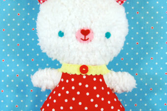 Fluffy Bunny Plushie Pattern by AllSorts