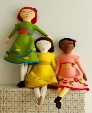 Mimi Kirchner’s Hand Sewn Felt Doll