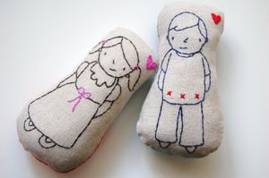 Plushie Pattern Pocket Girl and Boy by Goody-Goody