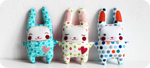 Bunny Plushie Pattern by Revoluzzza