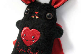 Vampire Bunny Plushie Pattern by Instructables