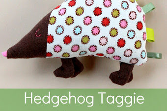 Hedgehog Taggie Plushie Pattern by While Wearing Heals