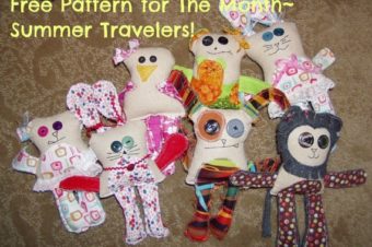 Summer Travelers Plushie Pattern by Patchwork Posse