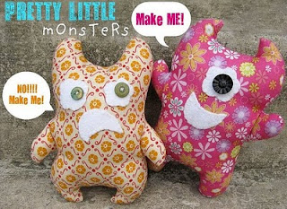 Pretty Little Monsters Plushie Pattern by Q.D. Patooties