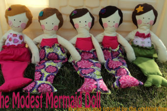 Mermaid Doll Tutorial by The Crafting Fiend