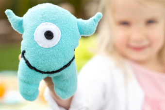 Monster Stuffie by One Charming Party