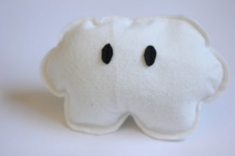 Cloud Rattle Plushie by See Kate Sew