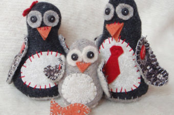 Penguin Plushie Pattern by Lucy Kate Crafts