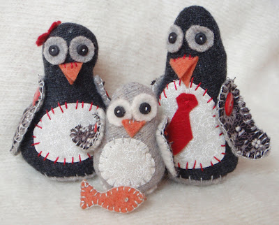Penguin Plushie Pattern by Lucy Kate Crafts