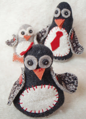 Momma Penguin Plushie Pattern by Lucy Kate Crafts