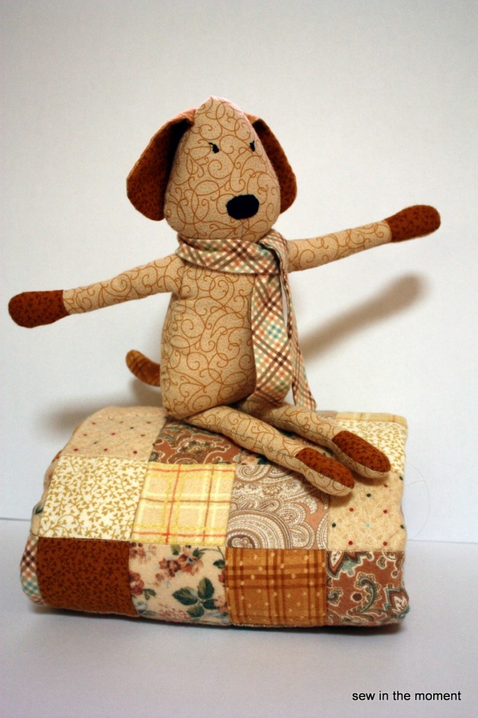 Dog Blog Plushie Pattern by Sew in the Moment