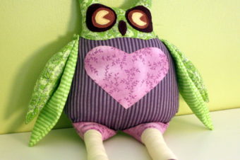 Owl Plushie Pattern by Sew in the Moment