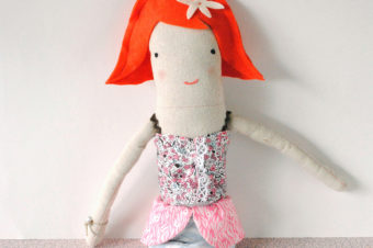 Milly the Mermaid Doll Pattern by Mer Mag