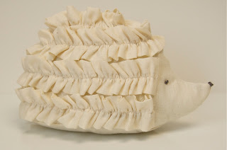 Ruffled Hedgehog plush pattern by Matsutake