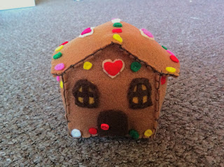 Gingerbread House Plush Pattern by Tammy