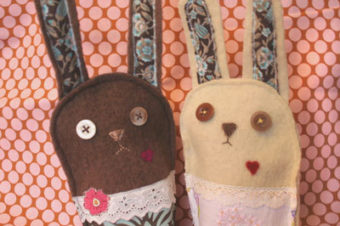 Plush Pattern Naughty Bunny by Nini Makes