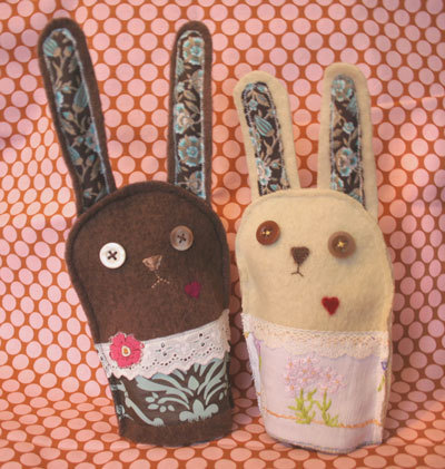 Plush Pattern Naughty Bunny by Nini Makes