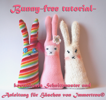 Tall Bunny Pattern by Immertreu