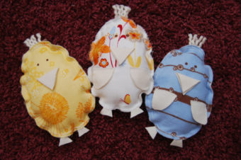 Spring Chicken Plushie by DIY Dreamer