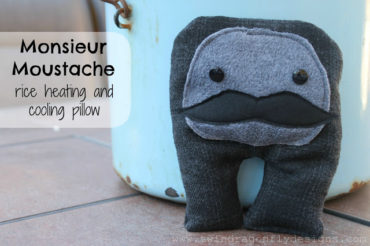 mustache plushie guy by Dragon Fly Designs
