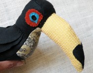 Toucan Stuffed Animal by Blue Terra Cotta