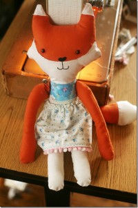 fox stuffed animal