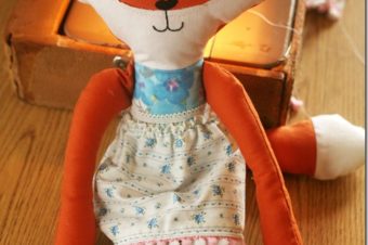 Fox Stuffed Animal Pattern by D.I.Y. Louisville