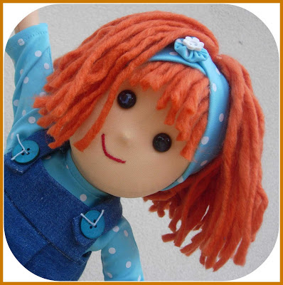 Yarn Doll Hair Tutorial