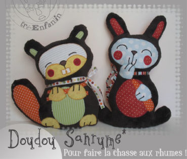 Beaver and Bunny Pattern