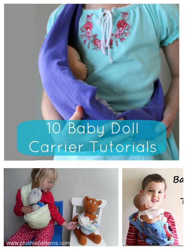 diy baby doll carrier