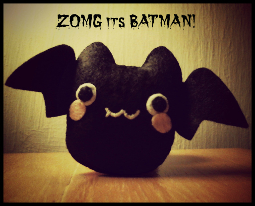 bat pattern for halloween.  Sew it up! plushiepatterns.com