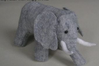 Elephant Stuffed Animal Tutorial