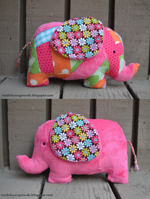 elephant stuffed animal tutorial