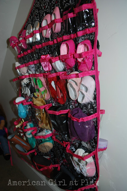 Doll Shoes and Accessories Storage