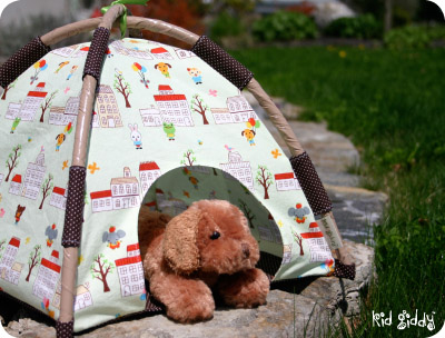 Mini-Tent for Plushies Tutorial