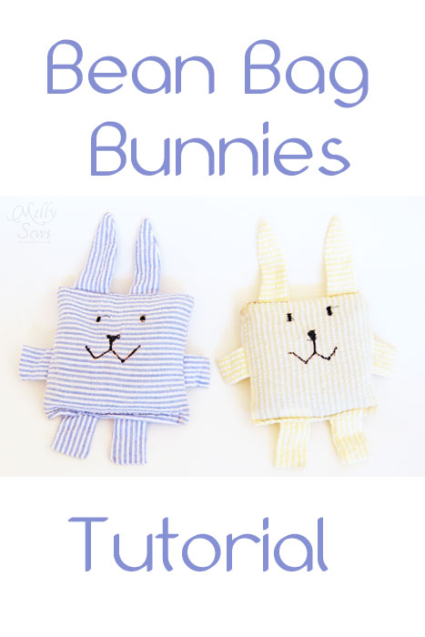 bean bag bunnie or boo boo bunnies - free tutorial and pattern | plushie patterns