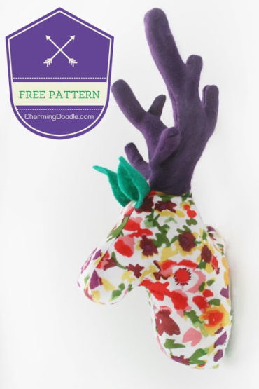 Deer Head Tutorial– hangs on the wall!