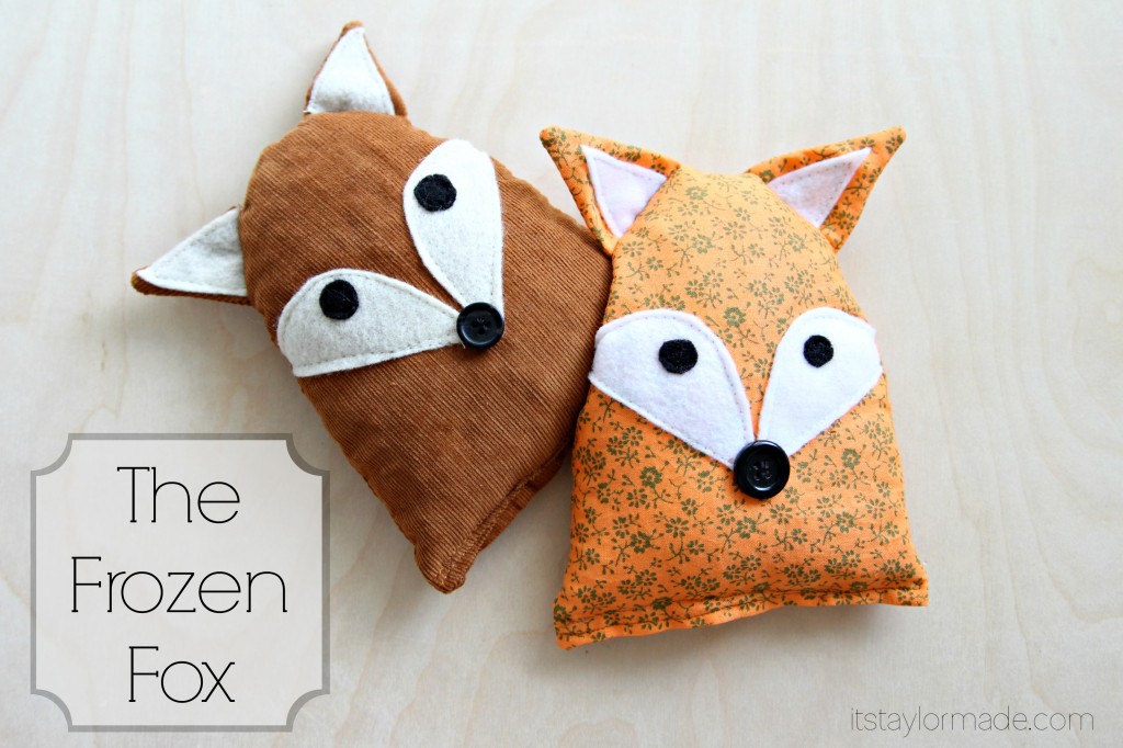 fox plushies hot or cold, free tutorial