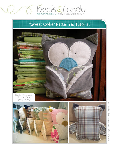 Sew a sweet Owl Plushie- free tutorial