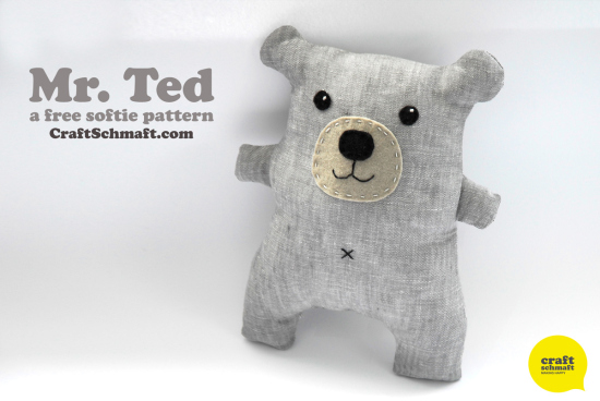 Mr. Ted a Teddy Bear Tutorial