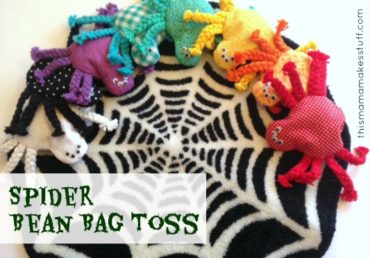 Spider Bean Bag Toss Game