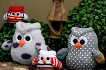 Sock Owls Free Pattern & Tutorial