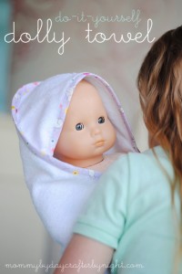 Doll Towel Tutorial