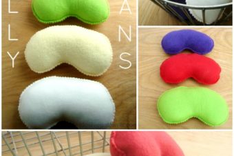 Jelly Bean Plushies Pattern – including template!