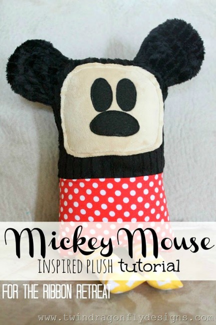 Mickey Mouse Plushie Tutorial