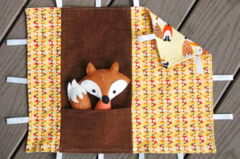 Fox and Tag Blankie Tutorial